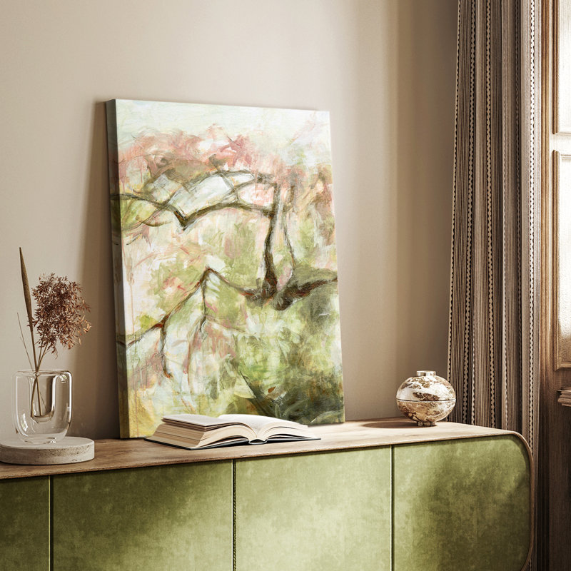 Spring Diptych I -Gallery Wraraped Cavas, H 60 po x l 40 po