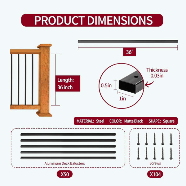 Dimensions du produit