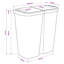 PP Multi-Compartment Rubbish & Recycling Bin