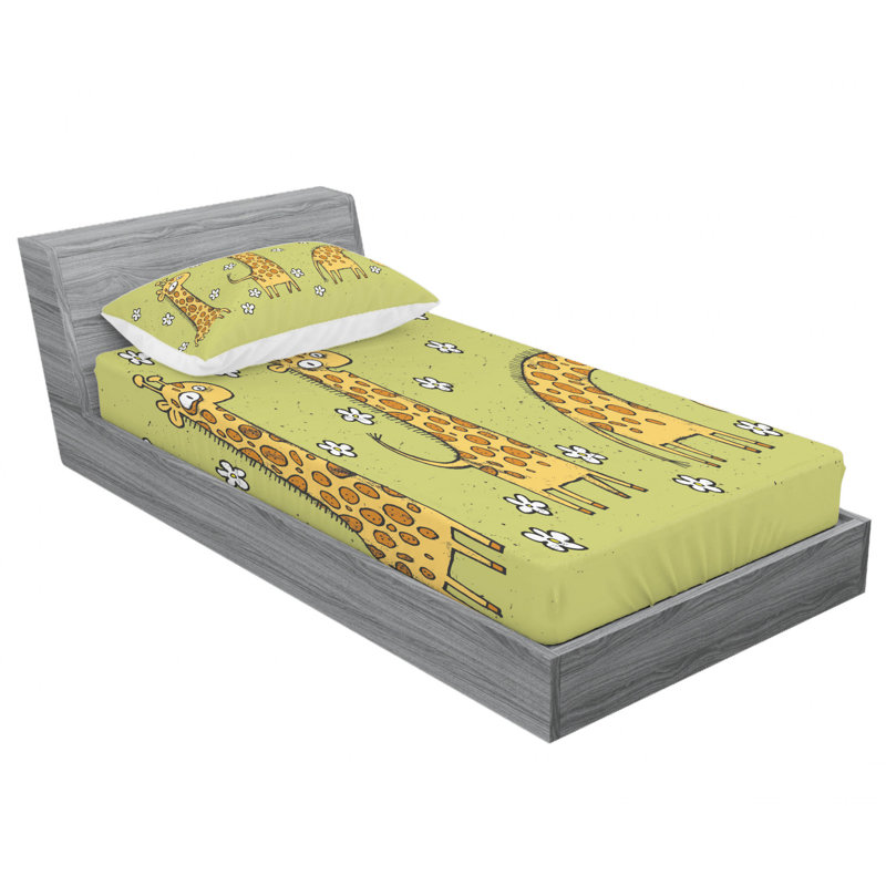 Microfiber Sheet Set, Twin XL Sheet Set with Fitted Sheet