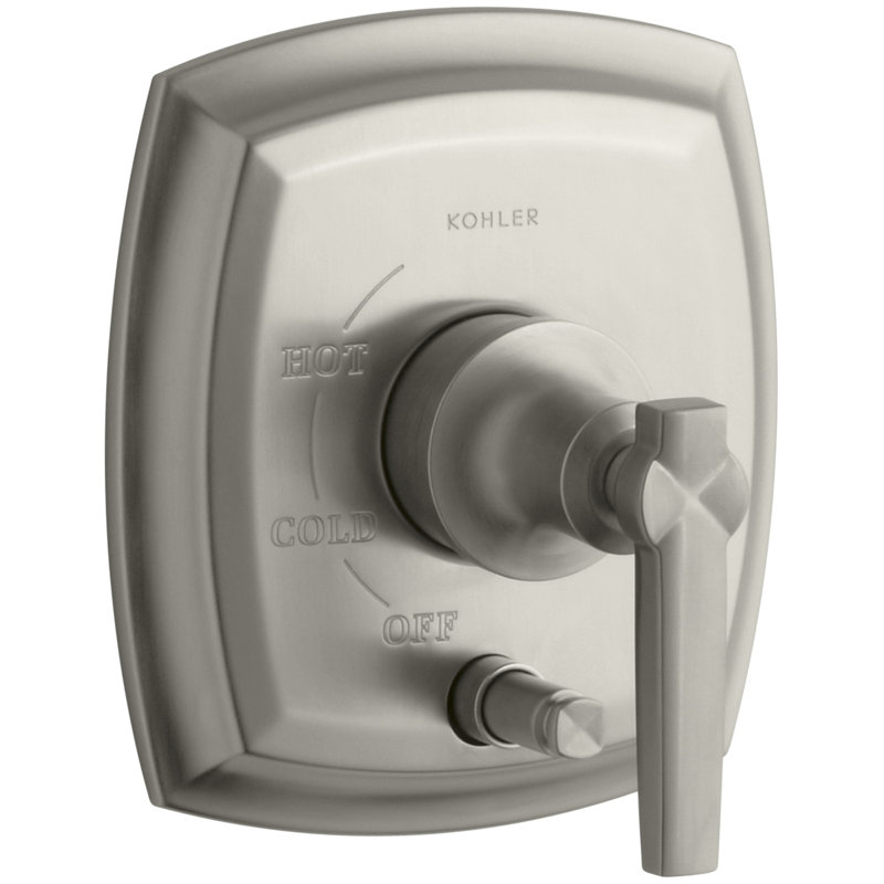 Margaux® Rite-Temp Pressure-Balancing Valve Trim, Vibrant Brushed Nickel