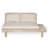 Veridian Outdoor Acacia Wood 4-Seater Sofa With Water-Repellent Cushions