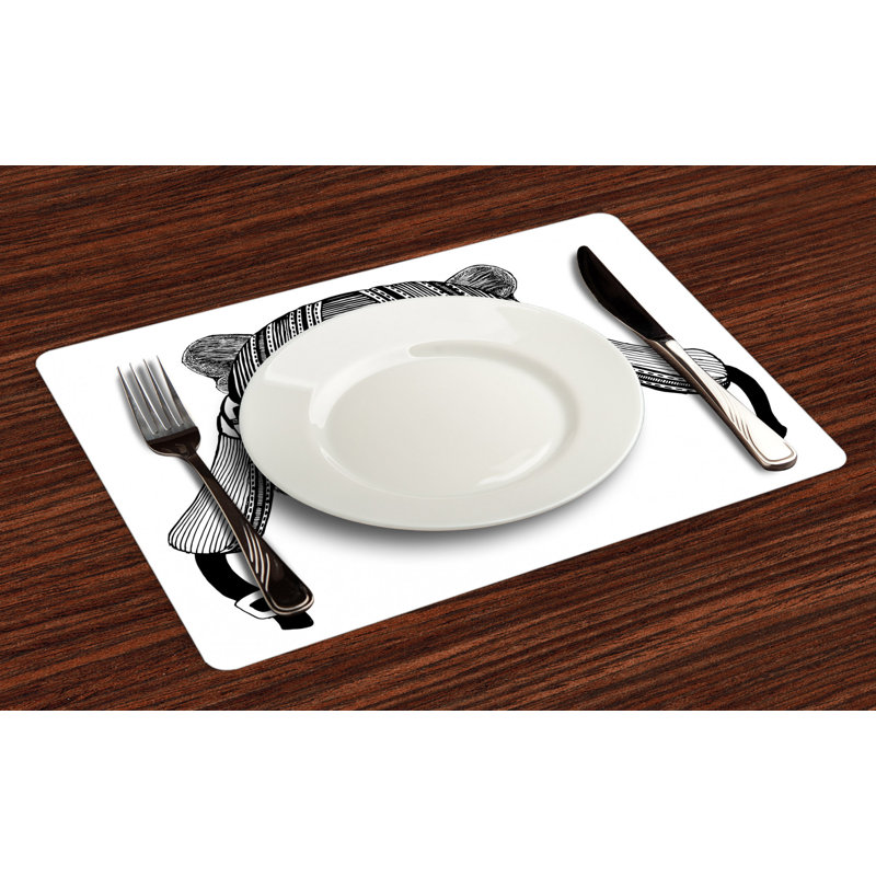 Polyester Animals/Nature Rectangle Placemat