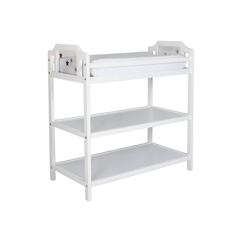 Celeste Solid Wood Changing Table, White