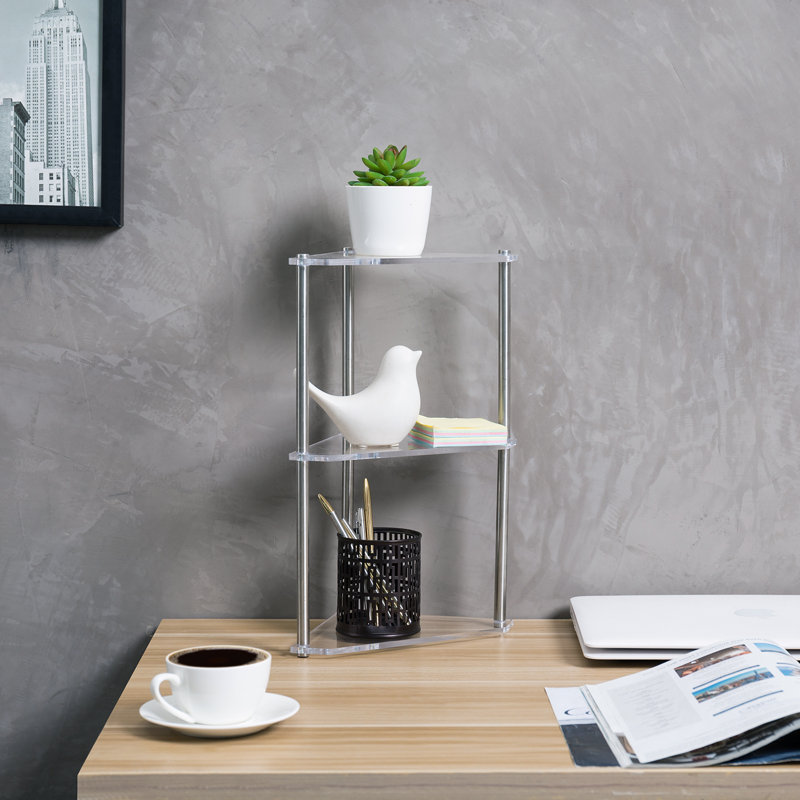 37.9cm W x18.2cm H x 18.2cm D Freestanding Bathroom Shelves