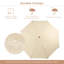 Chapin 120'' Beach Umbrella