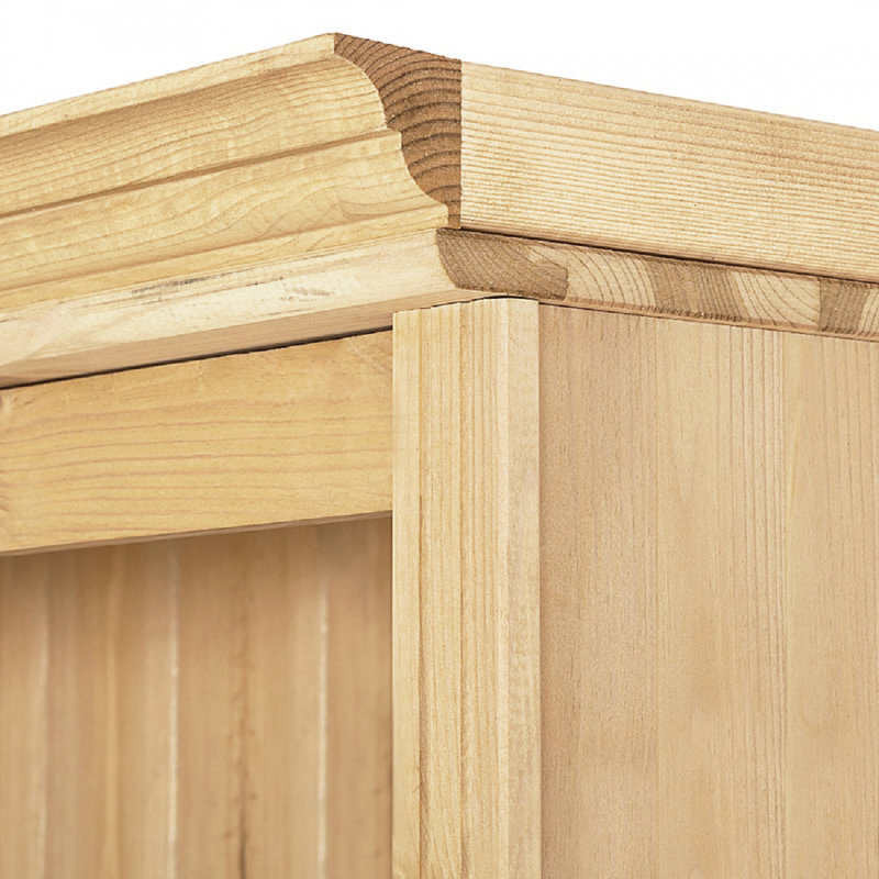 Meila Entertainment Centre for TVs up to 55", Stained Wax