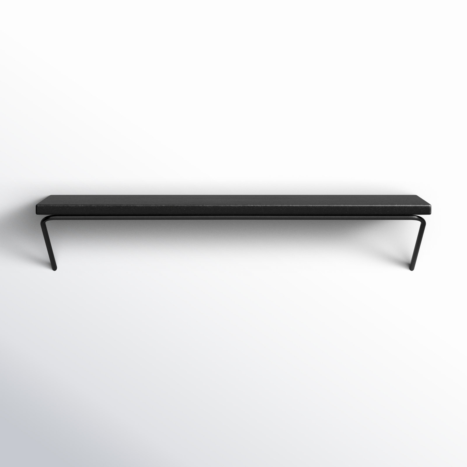 Dryden Wall Mounted Shelves, Black, 7.5'' H X 36'' W X 8'' D