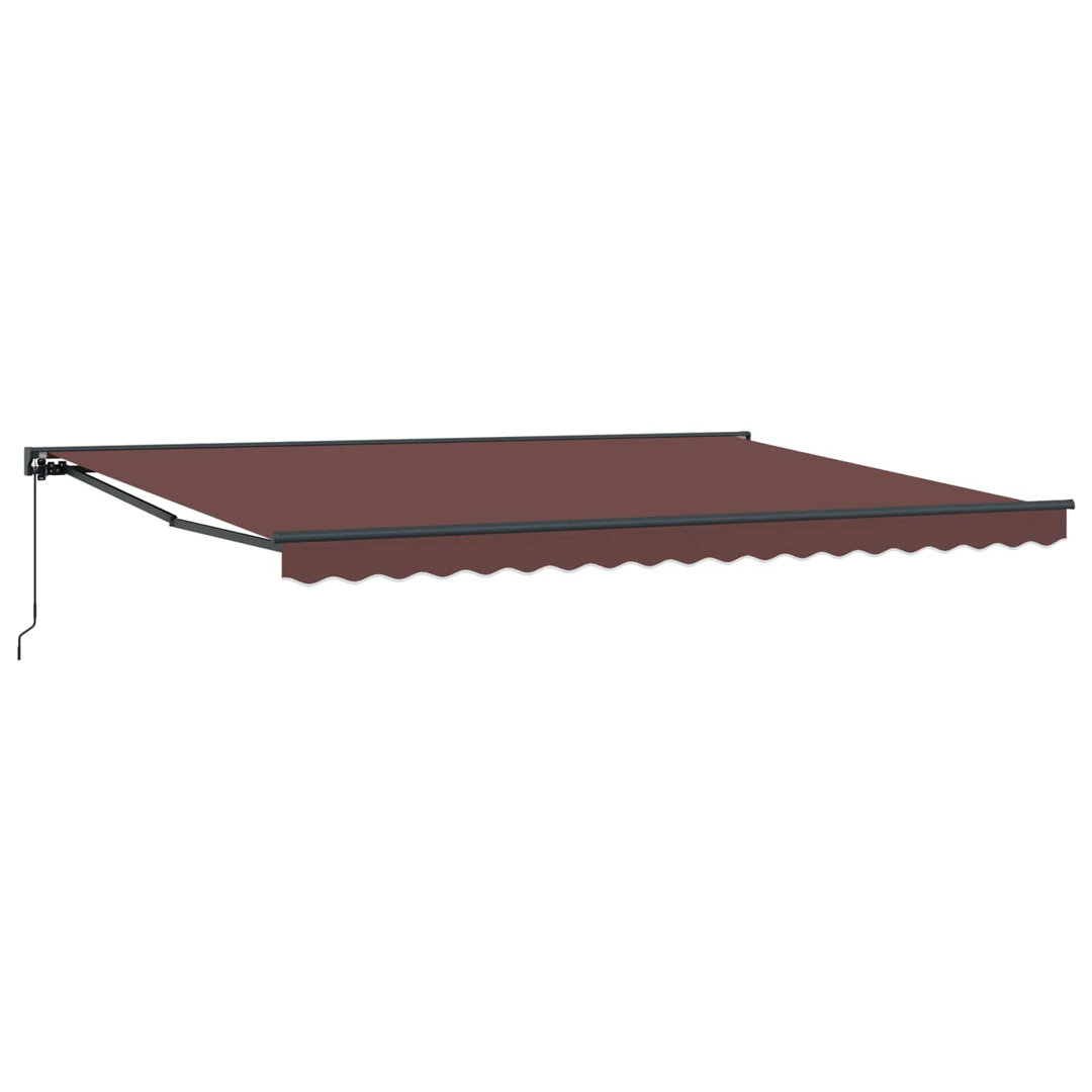 VidaXL Polyester Cover Retractable Patio Awning