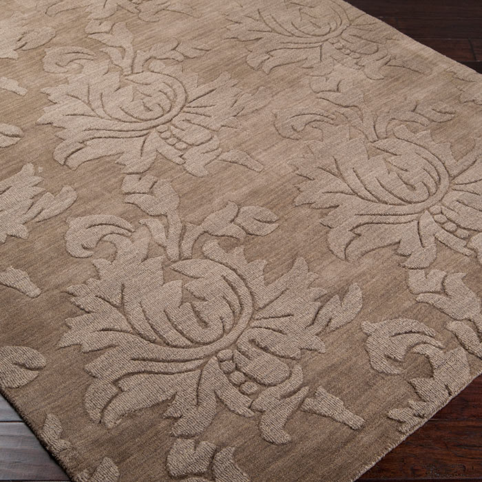 Wool Floral Indoor Rug