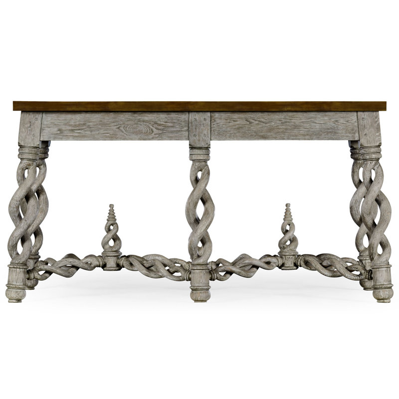 William Yeoward 67'' Marble Top Console Table