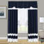 Rideau simple semi-diaphane avec passe-tringle Scarbrough-995952361