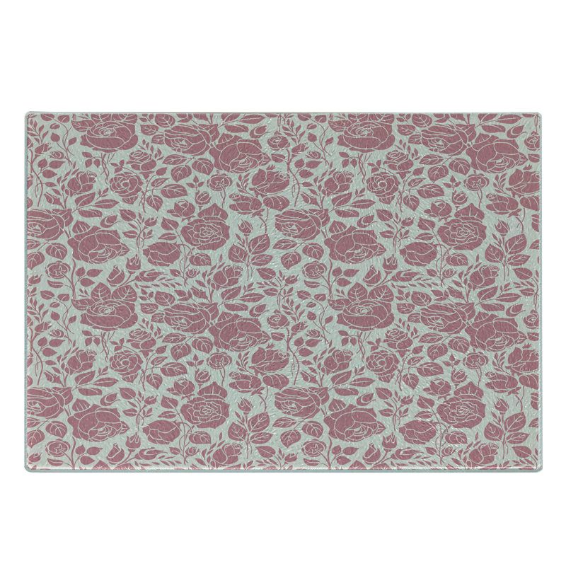 Planche à découper en verre trempé Ambesonne