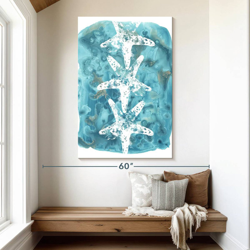 Aletra Seaside Shapes II, 51" H x 34" W