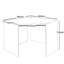 Brittaney Corner Solid Wood Base Writing Desk-1819014071