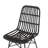 2Pcs Backyard Chairs - Grey And Metal Contemporary Wrapped Design For Outdoor Space Chairs Make Your Dining A Memorable Experience