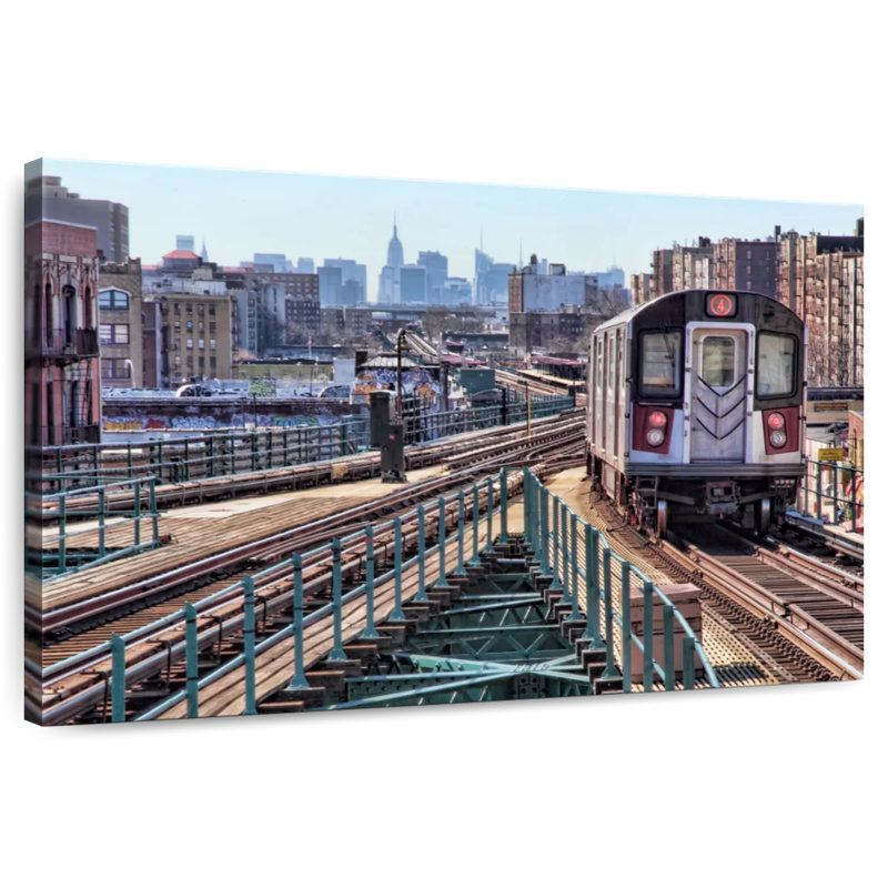 Rame de métro de New York, H 32 po x l 48 po