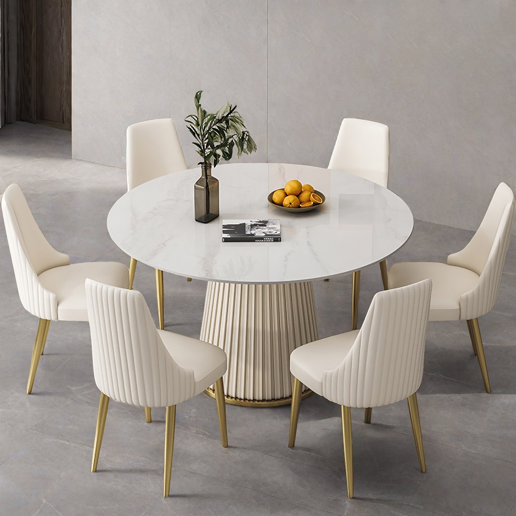 GINATOL Round Dining Set | Wayfair