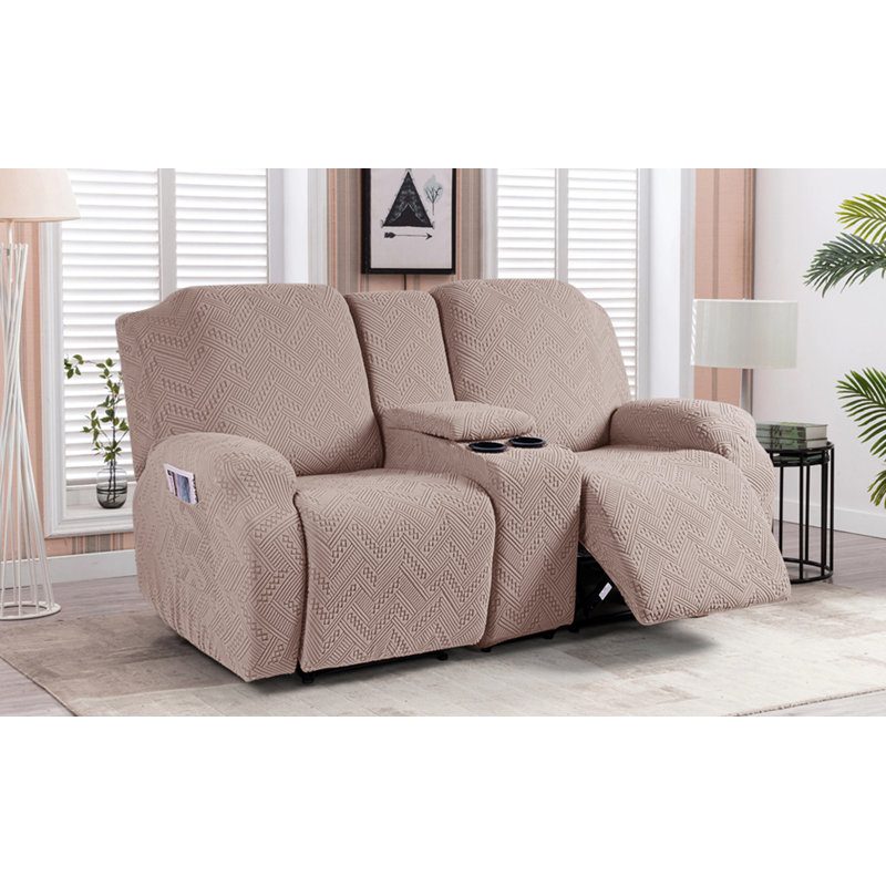 Housse pour causeuse inclinable Harriet avec console Harriet, Kaki