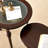 Simple solid wood retro light luxury coffee table