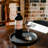 Argon Tableware - Round Non-Slip Serving Trays - Black-45958053