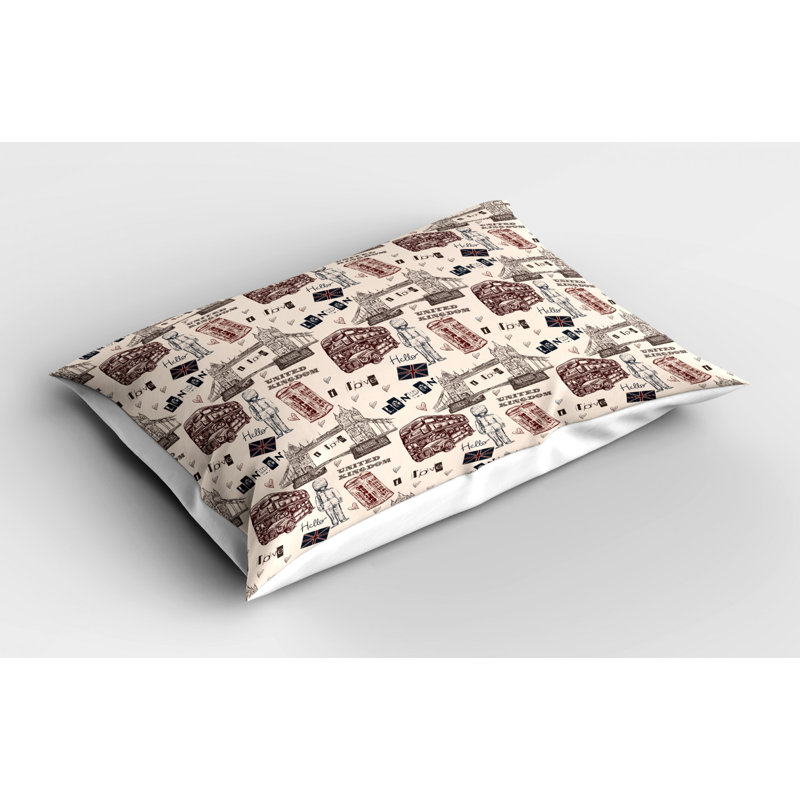 Love Polyester Sham Set, Twin