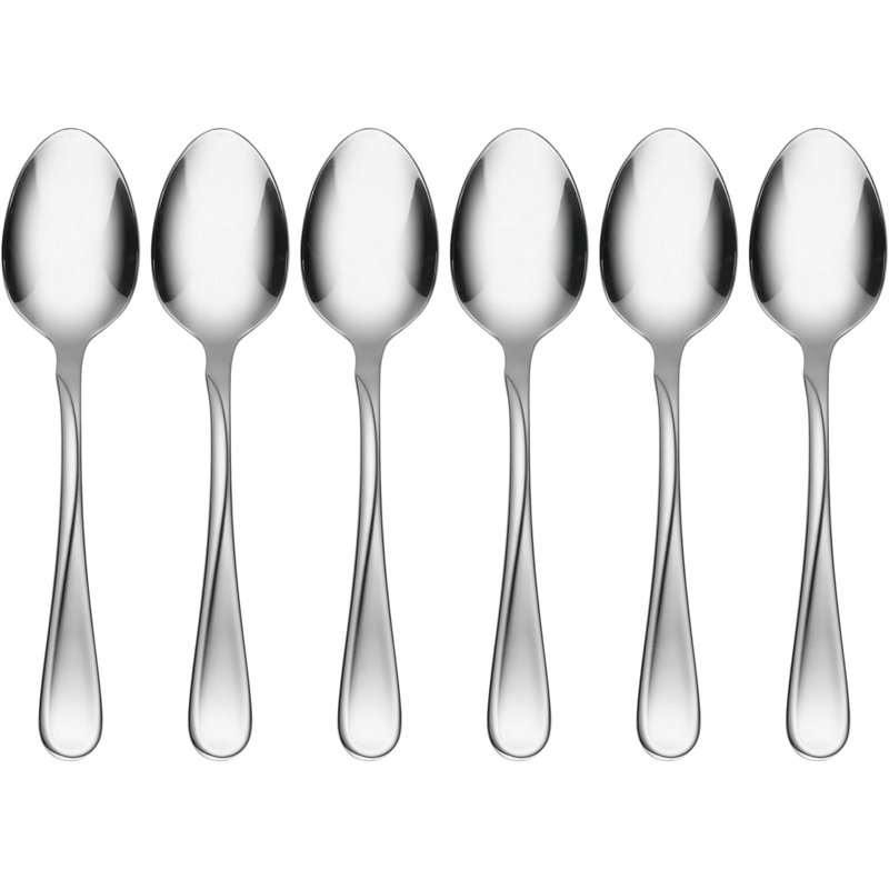  Flatware Flight, Teaspoons, Stainless Steel, Set of 6
