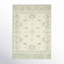 Tapis ivoire en laine crocheté à la main Aden-1447549037