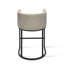 Tabouret de bar rembourré en similicuir-2001614378