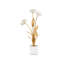 Porcelain Poppie In Crystal Base