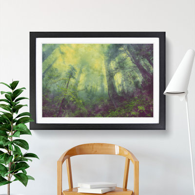 Green Forest Vol.8 - Framed Print