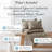 Southshore Fine Linens Secret Meadow Grey Reversible Comforter Set, Ultra-Soft Double-Brushed Microfiber, 3-Piece with 1 Comforter and 2 Standard Shams, Full/Queen-884390313-884350004