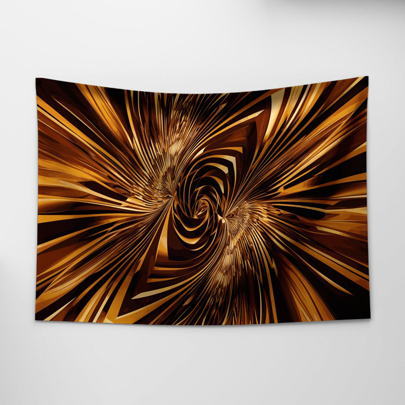Tapisserie murale «Op Art 87», 68 po x 80 po