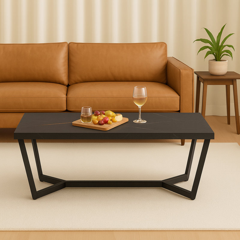 Table basse Orion, Noir