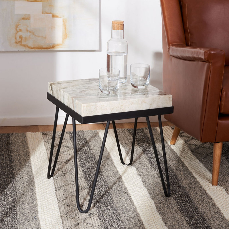 Kerrimore Marble Top End Table