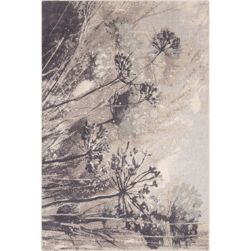 Lissey Floral Area Rug, Rectangle 133 x 180cm