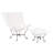 Misayo Metal Outdoor Armless Lounge Chair-1202430491