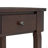 Elegant Retro Console Table with Curved Design and Smooth Glaze for Entryways, Living Rooms and hallways-502096130