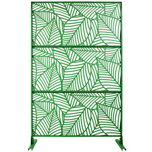 Outdoor & Indoor Privacy Fence 76"X48", Metal - For Deck, Patio Area Screen 76"H48"W, , Patio, Deck Fade Construction