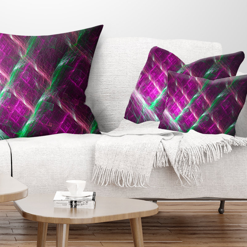 Coussin lombaire abstrait