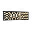 «Black and Gold Geometric VII», impression sur toile tendue-22635502-72677784