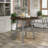 Hadrie Extendable Round Solid Wood Base Dining Table-987226460