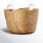 Milnor Seagrass Handmade Woven Decorative and Functional Storage Basket-245782953-245782810