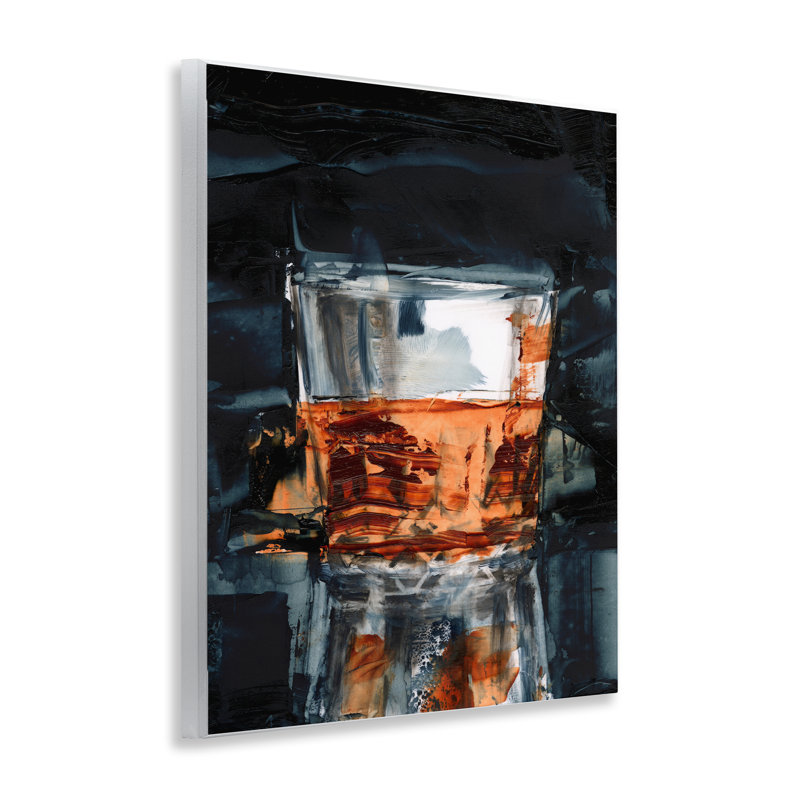  «Whiskey Glass Reflection» par Ethan Harper