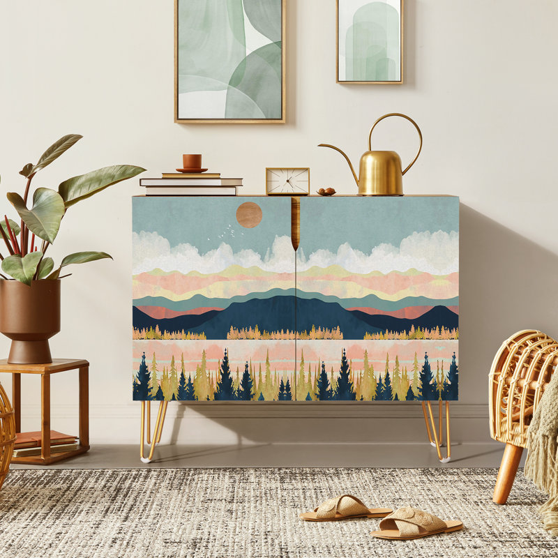 35'' Sideboard, Mountain Forest Green