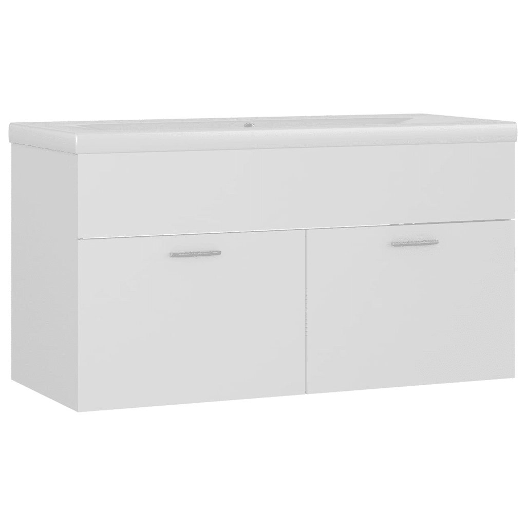 Cronius 900mm Wall Mounted Single Vanity Unit