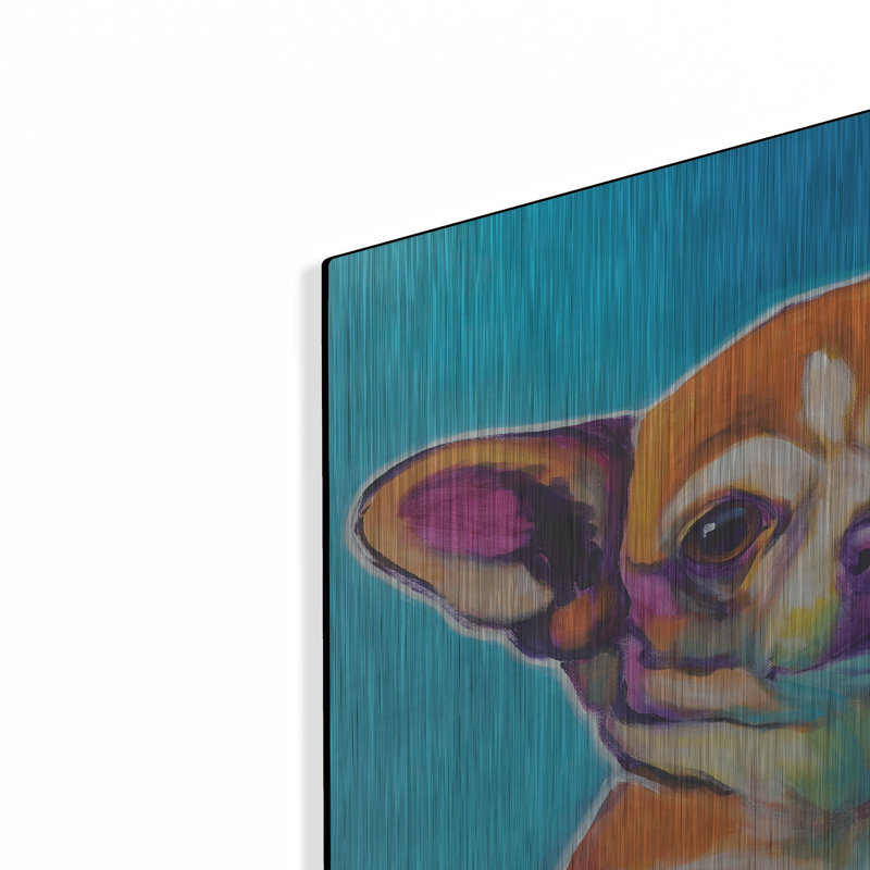 "Chihuahua - Starr" par Dawg Painter, H 12 po x l 12 po