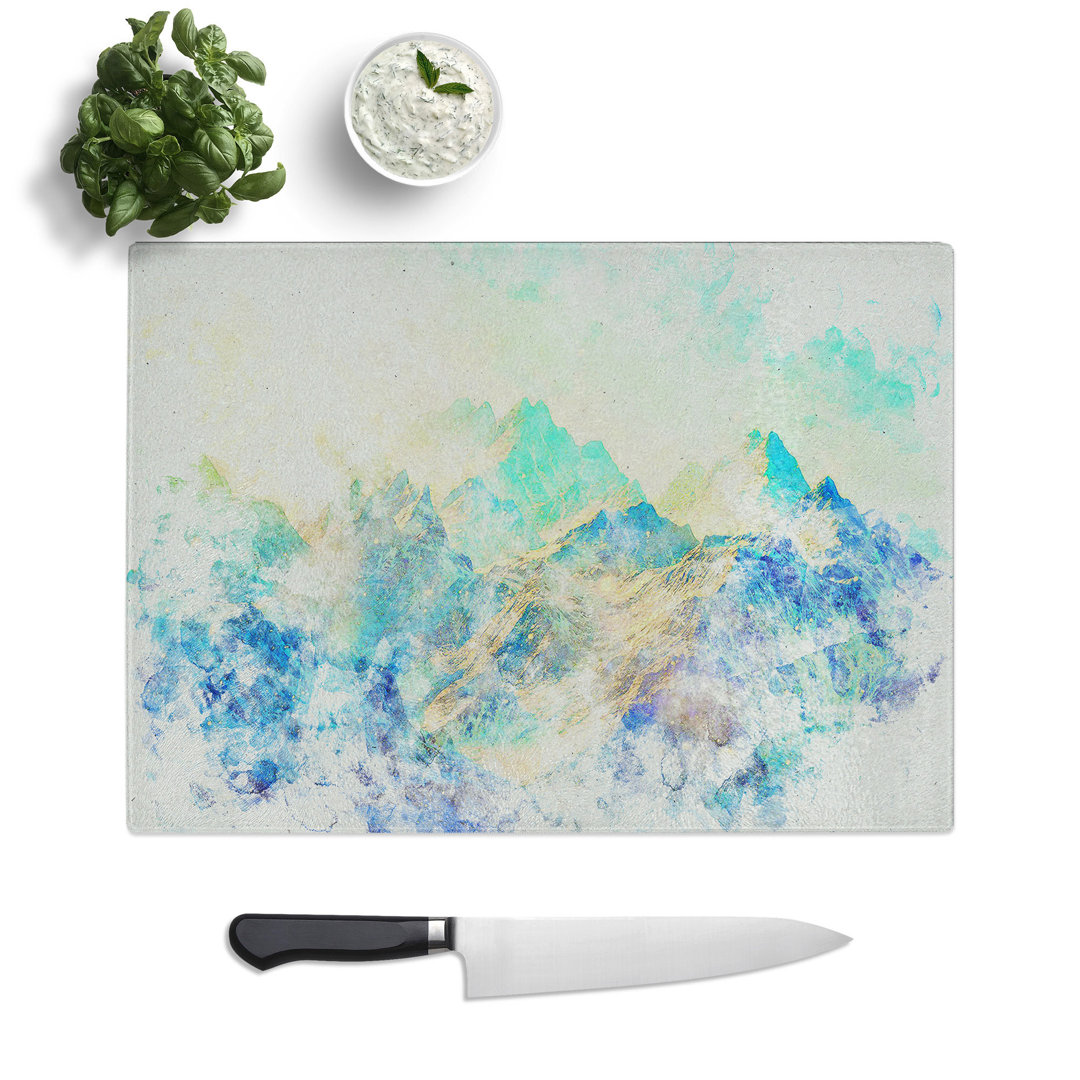 Mountain View Vol.1 Watercolour Chopping Board