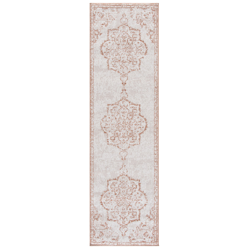 Chamber Power Loom Performance Oriental Indoor Rug, 2'-2" x 8'-0" Runner