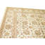 Hand Knotted Wool Area Rug in Cream